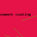 cement coating